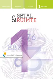 Omslag van Getal & Ruimte 12e ed havo/vwo 1 leerboek deel 2