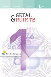Omslag van Getal & Ruimte 12e ed vwo 1 leerboek deel 2