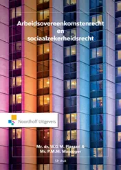 Omslag van Arbeidsovereenkomstenrecht en sociaalzekerheidsrecht