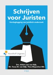 Omslag van Schrijven voor juristen