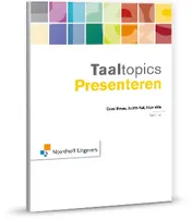Omslag van Taaltopics Presenteren