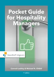 Omslag van Pocket Guide for Hospitality Managers