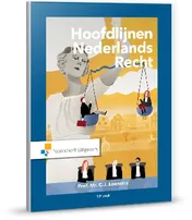Omslag van Hoofdlijnen Nederlands recht