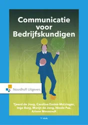 Omslag van Communicatie voor bedrijfskundigen