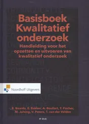 Omslag van Basisboek Kwalitatief Onderzoek
