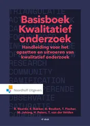 Omslag van Basisboek Kwalitatief Onderzoek