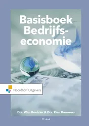 Omslag van Basisboek Bedrijfseconomie