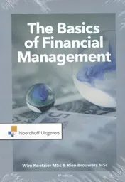 Omslag van The Basics of financial management