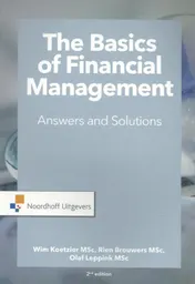 Omslag van The Basics of financial management