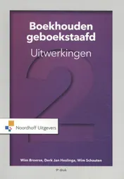 Omslag van uitwerkingen