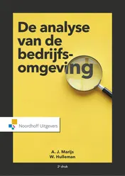 Omslag van De analyse van de bedrijfsomgeving