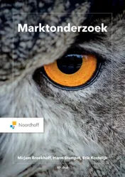 Omslag van Marktonderzoek