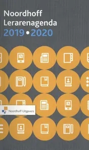 Omslag van Noordhoff Lerarenagenda 2019-2020