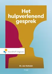 Omslag van Het hulpverlenend gesprek
