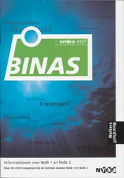 Omslag van Binas vmbo kgt NaSk 1 en NaSk 2