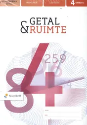 Omslag van Getal & Ruimte 12e ed vmbo-k 4 FLEX leerwerkboek 1+2