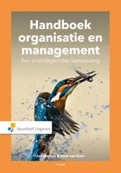 Omslag van Handboek Organisatie en Management. Een praktijkgerichte benadering