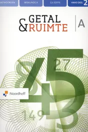 Omslag van Getal & Ruimte 12e ed havo A antwoorden 2