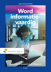 Omslag van Word informatie-vaardig