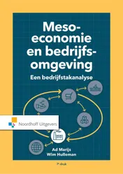 Omslag van Meso economie en bedrijfsomgeving