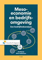 Omslag van Meso- economie en bedrijfsomgeving