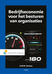 Omslag van Bedrijfseconomie voor het besturen van organisaties