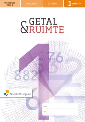 Omslag van Getal & Ruimte 12e ed vmbo-t/havo 1 werkboek deel 1 + 2 (incl. rekenkatern)