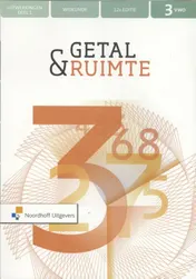Omslag van Getal & Ruimte 12e ed vwo 3 uitwerkingen deel 1