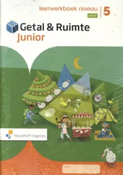 Omslag van Getal & Ruimte jr 1e editie groep 5 leerwerkboek niveau blok 8(5ex)