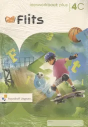 Omslag van Flits Leeswerkboek 4 plus C (5 ex)