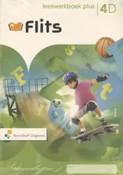 Omslag van Flits Leeswerkboek 4 plus D (5 ex)