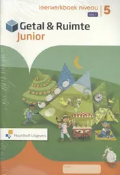 Omslag van Getal & Ruimte jr 1e editie groep 5 leerwerkboek niveau blok 1 (5ex)