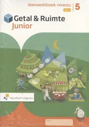 Omslag van Getal & Ruimte jr 1e editie groep 5 leewerkboek niveau blok 3(5ex)