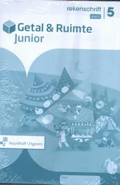 Omslag van Getal en Ruimte jr 1e editie groep 5 rekenschrift blok 5(5ex)
