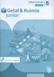 Omslag van 5 rekenschrift blok 3-4