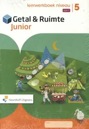 Omslag van Getal & Ruimte jr 1e editie groep 5 leerwerkboek niveau blok 7(5 ex)