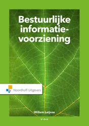 Omslag van Bestuurlijke informatievoorziening