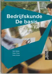 Omslag van Bedrijfskunde De basis