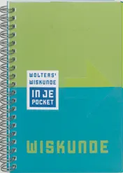 Omslag van Wolters' Wiskunde in je pocket