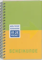 Omslag van Wolters' Scheikunde in je pocket