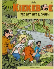 Omslag van Zeg het met bloemen