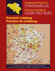Omslag van Stratenatlas Provincie Limburg