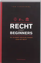 Omslag van Recht voor beginners
