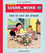 Omslag van Junior Suske en Wiske Het ei van de draak