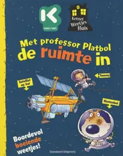 Omslag van Met professor platbol de ruimte in