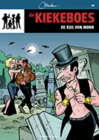 Omslag van De Kiekeboes De kus van mona