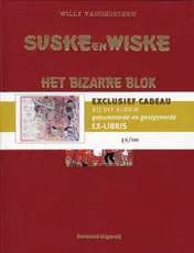 Omslag van Suske en Wiske het bizarre blok