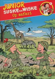 Omslag van Junior Suske en Wiske Op Safari