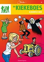 Omslag van De Kiekeboes Klavertje vier