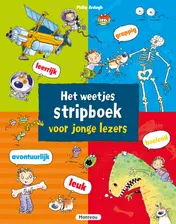 Omslag van Het weetjes stripboek voor jonge lezers